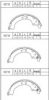 DAIHA 0449587401000 Brake Shoe Set